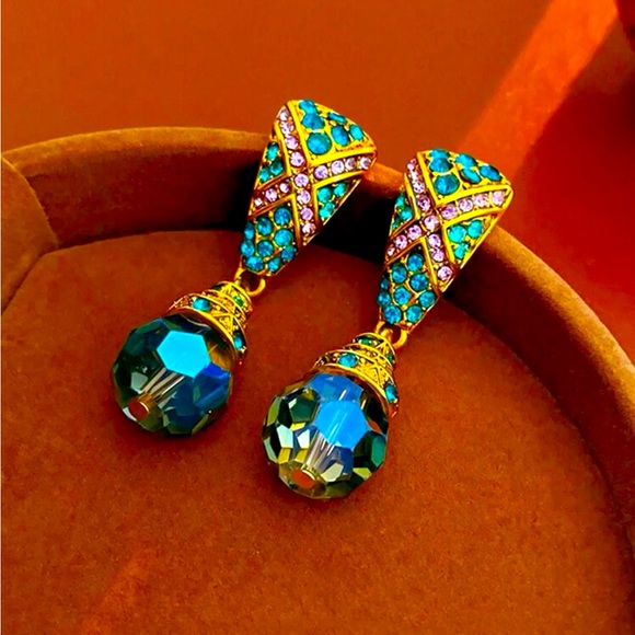 Trendy Mid-Century Modern Style Earrings - Picture 6 of 8